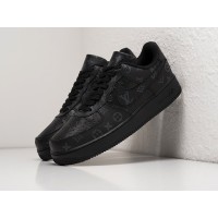 Кроссовки LOUIS VUITTON x NIKE Air Force 1 Low цвет Черный арт. 34951