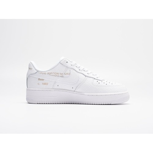 Кроссовки LOUIS VUITTON x NIKE Air Force 1 Low цвет Белый арт. 39477