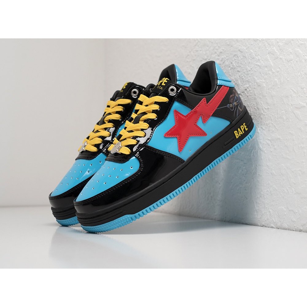 Кроссовки Marvel x BAPE Sta Force 1 low цвет Синий арт. 35867