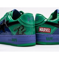 Кроссовки Marvel x BAPE Sta Force 1 low цвет Разноцветный арт. 35869