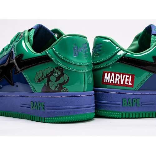 Кроссовки Marvel x BAPE Sta Force 1 low цвет Разноцветный арт. 35869