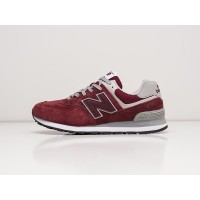 Кроссовки NEW BALANCE 574 цвет Бордовый арт. 27046