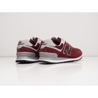 Кроссовки NEW BALANCE 574 цвет Бордовый арт. 27046