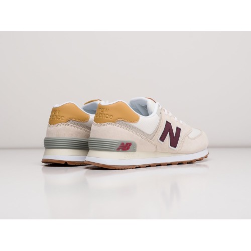 Кроссовки NEW BALANCE 574 цвет Бежевый арт. 27293