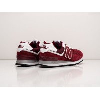 Кроссовки NEW BALANCE 574 цвет Бордовый арт. 30087