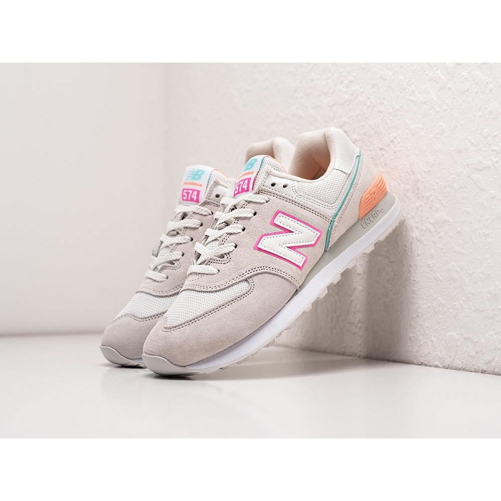 Кроссовки NEW BALANCE 574 цвет Бежевый арт. 34948