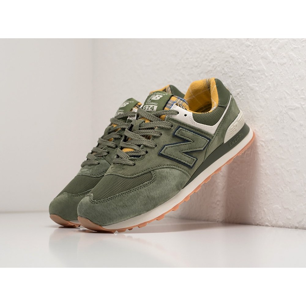 Кроссовки NEW BALANCE 574 цвет Зеленый арт. 37825