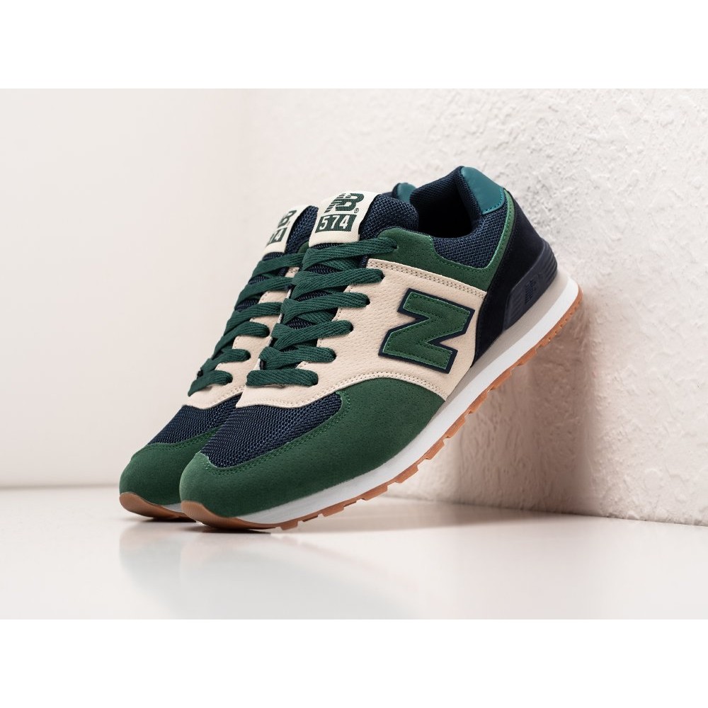 Кроссовки NEW BALANCE 574 цвет Зеленый арт. 38025