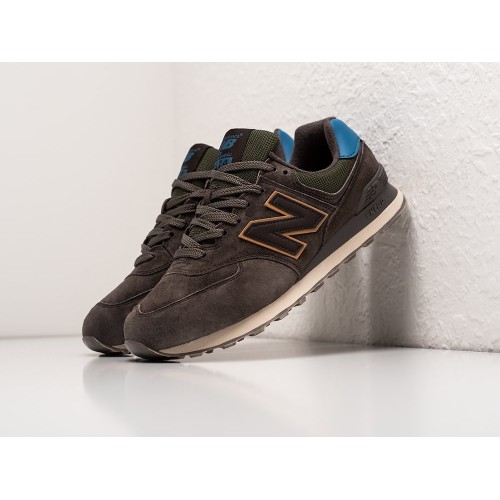 Кроссовки NEW BALANCE 574 цвет Коричневый арт. 38585