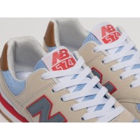 Кроссовки NEW BALANCE 574 цвет Бежевый арт. 40938