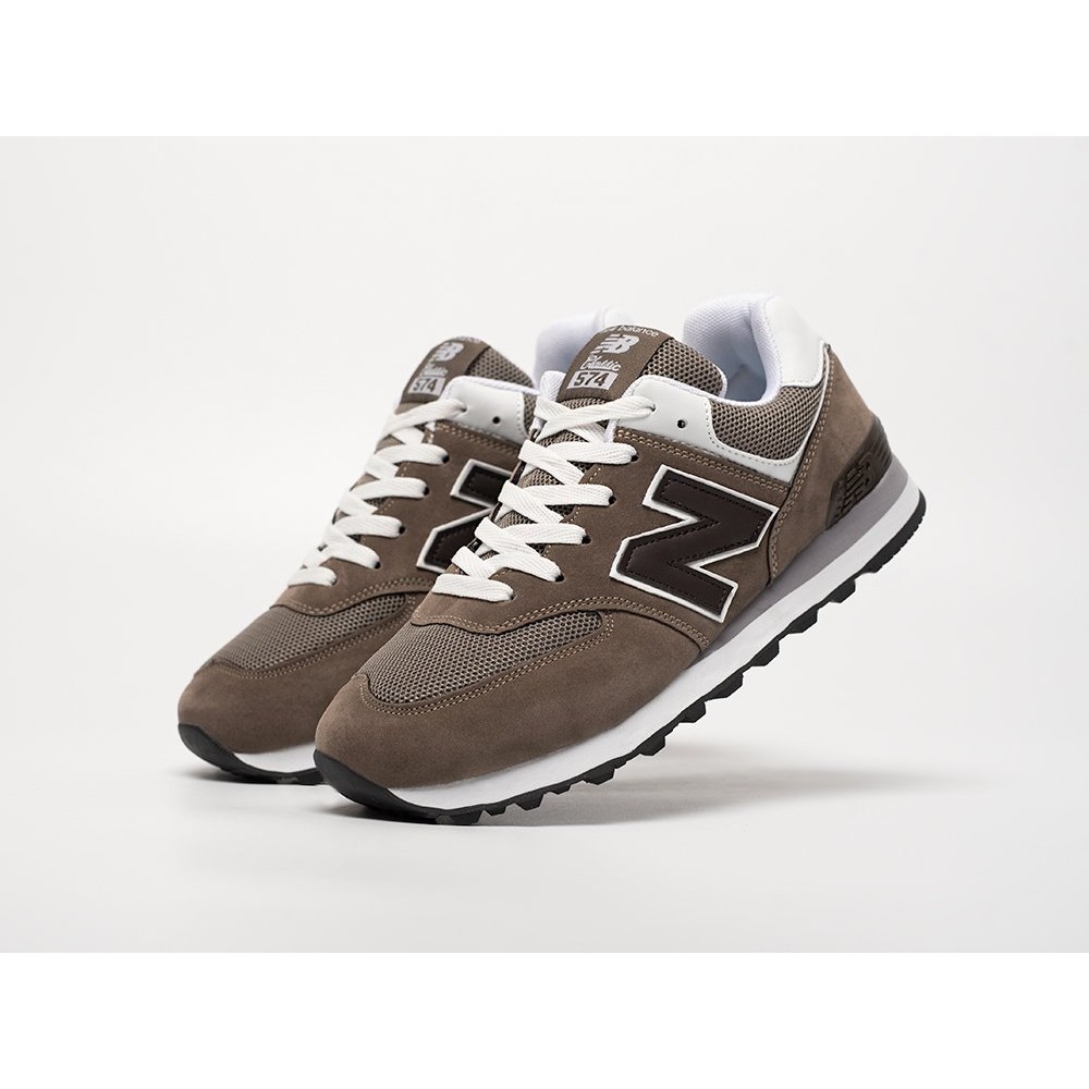 Кроссовки NEW BALANCE 574 цвет Коричневый арт. 41247