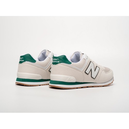 Кроссовки NEW BALANCE 574 цвет Бежевый арт. 41888