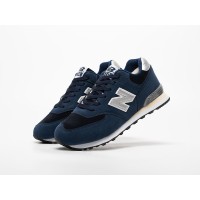 Зимние Кроссовки NEW BALANCE 574 цвет Синий арт. 43620