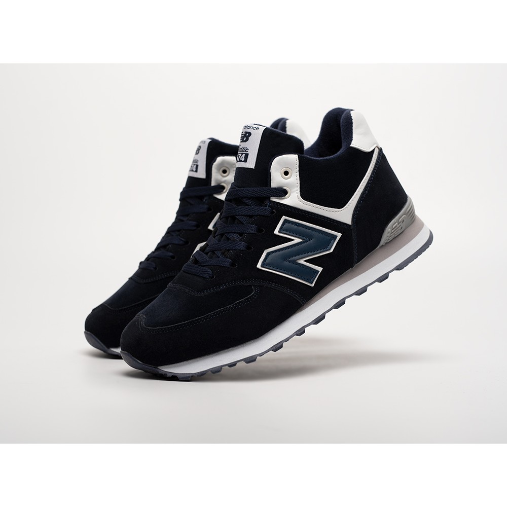 Зимние Кроссовки NEW BALANCE 574 Mid цвет Синий арт. 43150