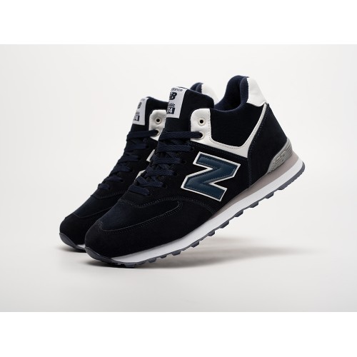 Зимние Кроссовки NEW BALANCE 574 Mid цвет Синий арт. 43150