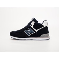 Зимние Кроссовки NEW BALANCE 574 Mid цвет Синий арт. 43150