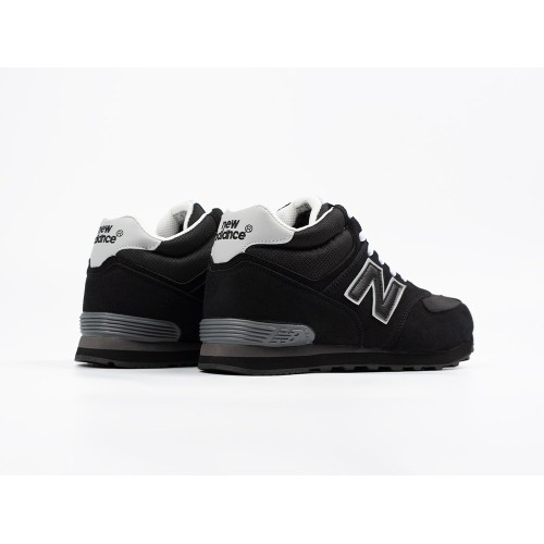 Зимние Кроссовки NEW BALANCE 574 Mid цвет Черный арт. 43925