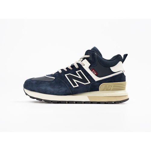 Зимние Кроссовки NEW BALANCE 574 Mid цвет Синий арт. 43941