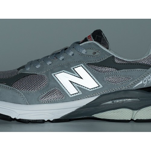 Кроссовки NEW BALANCE 990 v3 цвет Серый арт. 40878