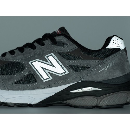 Кроссовки NEW BALANCE 990 v3 цвет Серый арт. 42131