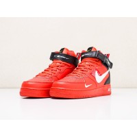 Кроссовки NIKE Air Force 1 07 Mid LV8 цвет Красный арт. 13831