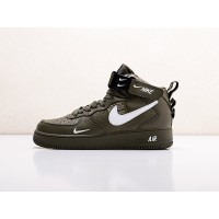 Зимние Кроссовки NIKE Air Force 1 07 Mid LV8 цвет Зеленый арт. 18064