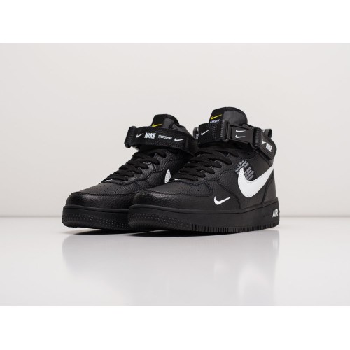 Кроссовки NIKE Air Force 1 07 Mid LV8 цвет Черный арт. 20771