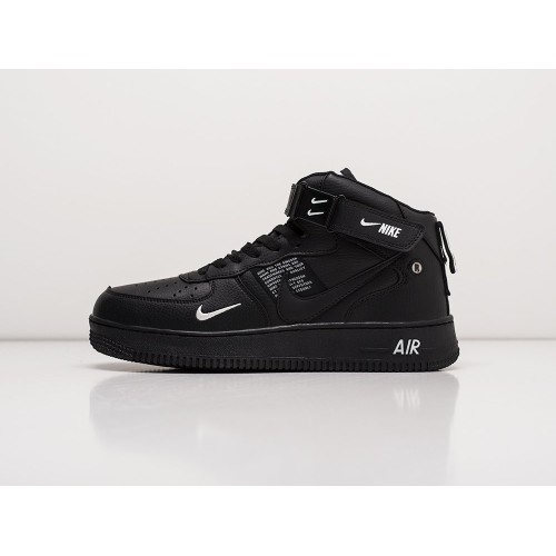 Кроссовки NIKE Air Force 1 07 Mid LV8 цвет Черный арт. 28068