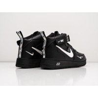 Зимние Кроссовки NIKE Air Force 1 07 Mid LV8 цвет Черный арт. 32917