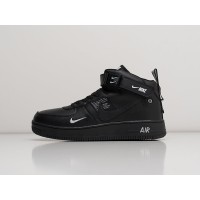 Зимние Кроссовки NIKE Air Force 1 07 Mid LV8 цвет Черный арт. 32918