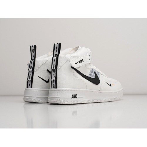 Зимние Кроссовки NIKE Air Force 1 07 Mid LV8 цвет Белый арт. 32919