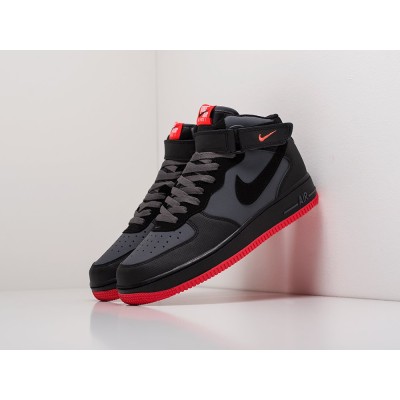 Кроссовки NIKE Air Force 1 цвет Черный арт. 21698