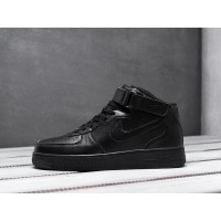 Кроссовки NIKE Air Force 1 цвет Черный арт. 731