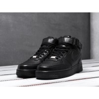 Кроссовки NIKE Air Force 1 цвет Черный арт. 937