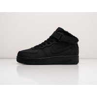 Зимние Кроссовки NIKE Air Force 1 Hi цвет Черный арт. 32880