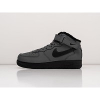 Зимние Кроссовки NIKE Air Force 1 Hi цвет Серый арт. 32881