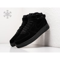 Зимние Кроссовки NIKE Air Force 1 Hi цвет Черный арт. 33706