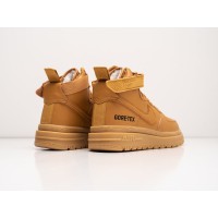 Зимние Кроссовки NIKE Air Force 1 Hi Gore-Tex цвет Коричневый арт. 27152