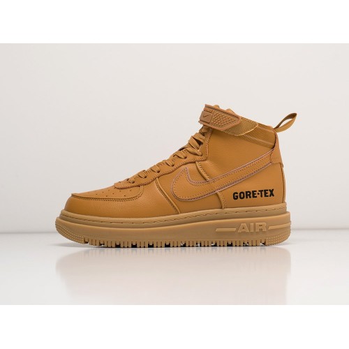 Зимние Кроссовки NIKE Air Force 1 Hi Gore-Tex цвет Коричневый арт. 32890