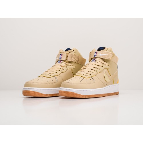 Кроссовки NIKE Air Force 1 High цвет Желтый арт. 24619