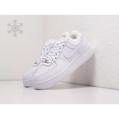 Зимние Кроссовки NIKE Air Force 1 Low цвет Белый арт. 26554