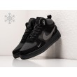 Зимние Кроссовки NIKE Air Force 1 Mid цвет Черный арт. 38649