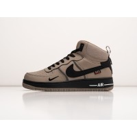 Зимние Кроссовки NIKE Air Force 1 Mid цвет Зеленый арт. 38650