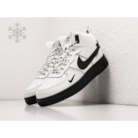 Зимние Кроссовки NIKE Air Force 1 Mid цвет Белый арт. 38651