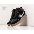 Зимние Кроссовки NIKE Air Force 1 Mid цвет Черный арт. 38653