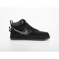 Зимние Кроссовки NIKE Air Force 1 Mid цвет Черный арт. 43567