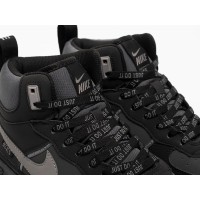 Зимние Кроссовки NIKE Air Force 1 Mid цвет Черный арт. 43567