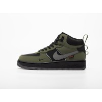 Зимние Кроссовки NIKE Air Force 1 Mid цвет Зеленый арт. 43568