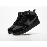 Зимние Кроссовки NIKE Air Force 1 Mid цвет Черный арт. 43590