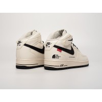 Кроссовки NIKE Air Force 1 Mid x Supreme x THE NORTH FACE цвет Белый арт. 40548